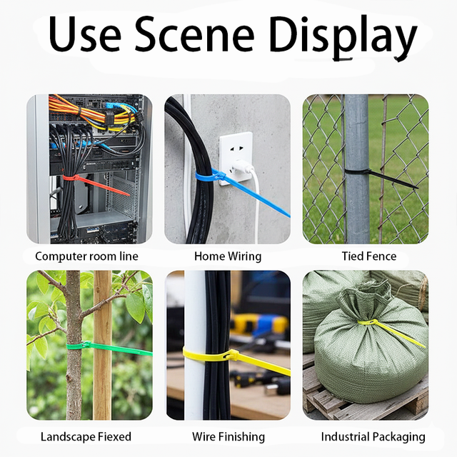 Wiederverwendbare Nylon-Kabelbinder